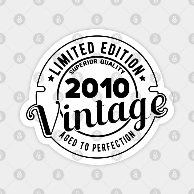 2010 VINTAGE - 11Th BIRTHDAY GIFT Magnet by KC Happy Shop