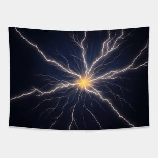 Lightning strike Tapestry