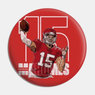 Patrick Mahomes Kansas City Outline Pin