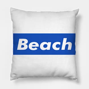 Beach Box Logo Pillow