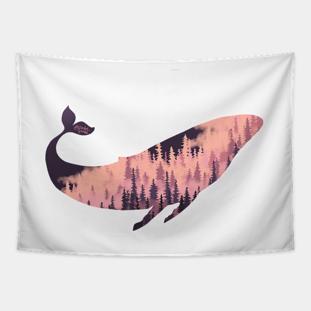 Humpback Forest Tapestry by Pastel.Punkk