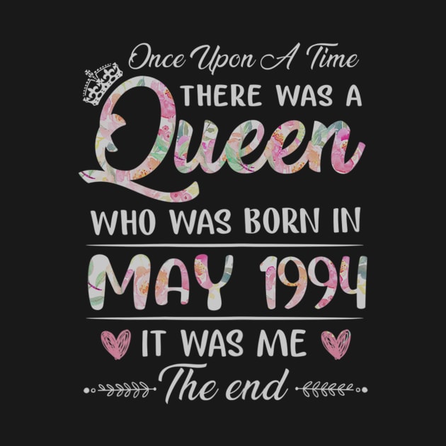 Girls 26th Birthday Queen May 1994 26 Years Old by daylightpombo3