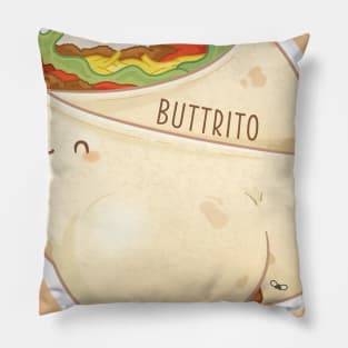 Buttrito Pillow