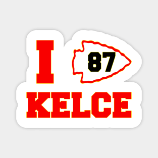 I Love Travis Kelce 87 Magnet