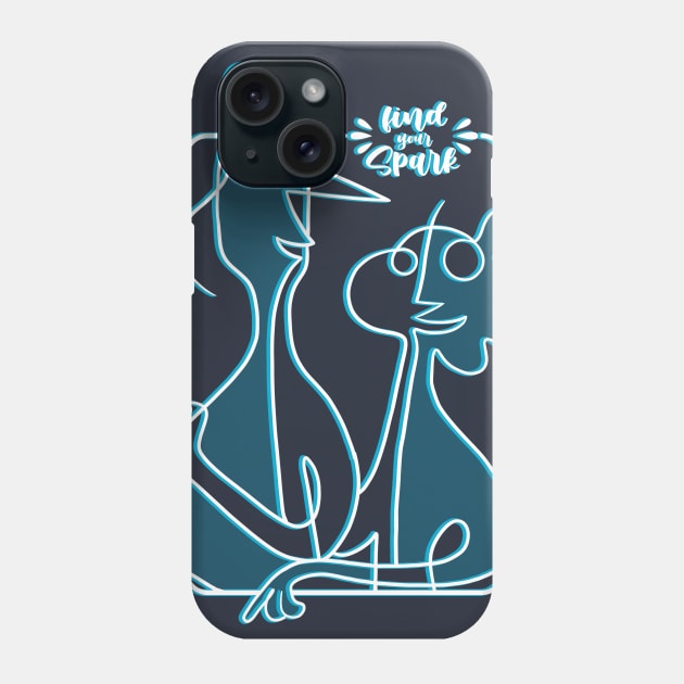 Find your Spark Phone Case by BuckRogers