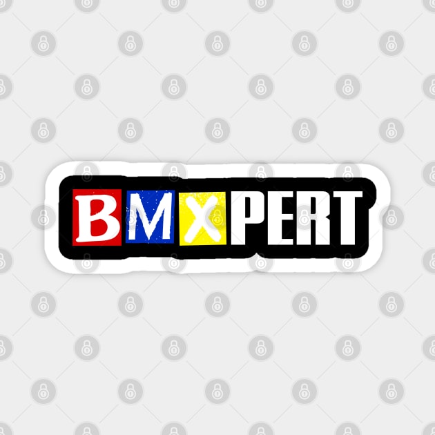 BMXPERT Logo Magnet by Hucker Apparel