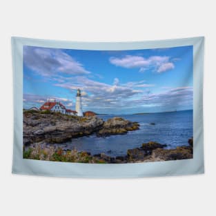 Portland Head Lighthouse Cape Elizabeth Maine Tapestry