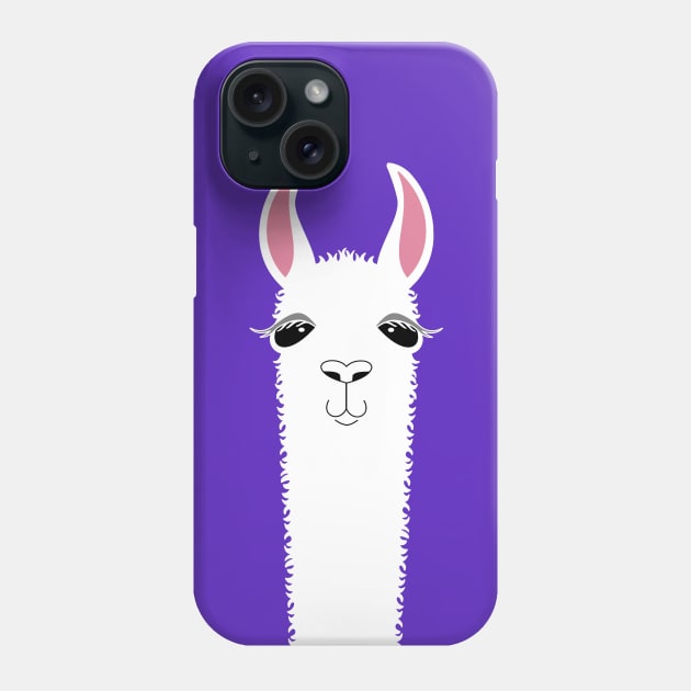 Llama Portrait #6 Phone Case by JeanGregoryEvans1