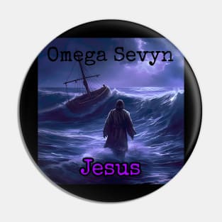 Omega Sevyn Jesus Banner Pin
