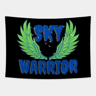 Sky warrior Tapestry