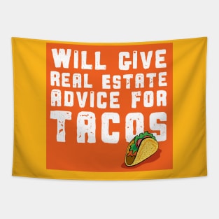 Real Estate and Tacos Tapestry