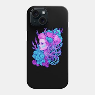 Blue Posy Spring Dryad Phone Case