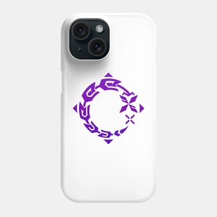 Genshin Impact Kuki Shinobu Emblem Phone Case