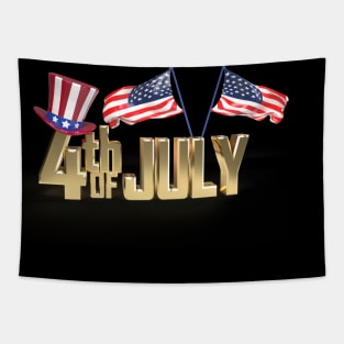 US INDEPENDENCE DAY Tapestry