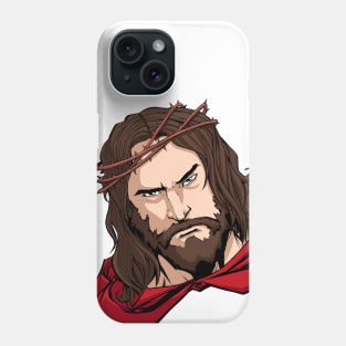 Jesus Superhero Portrait Phone Case