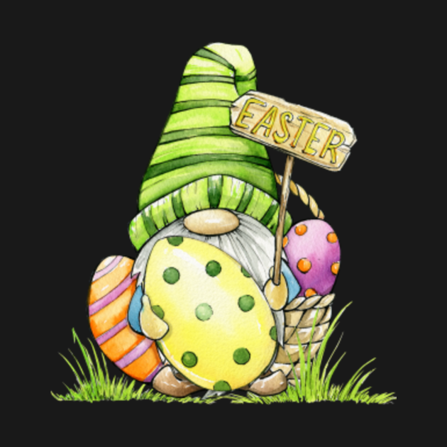 Discover Happy Easter Gnome Eggs - Happy Easter Gnome Eggs - T-Shirt