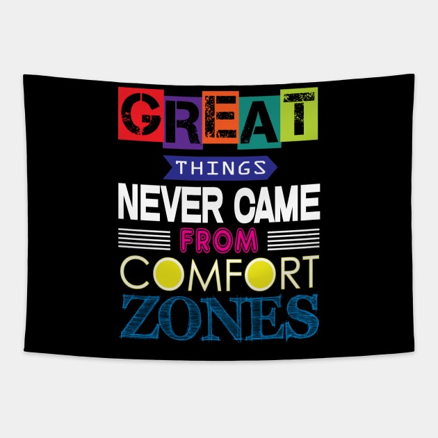 Great things Tapestry by worshiptee