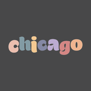 Chicago IL Pastel T-Shirt