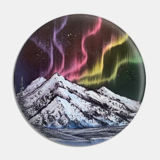 Northern Lights Pride Pin