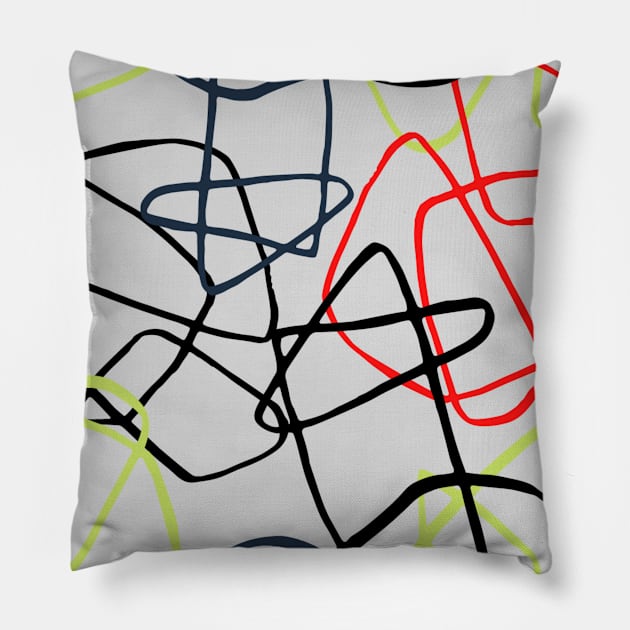 PUZZLE PIECES PATTERN Pillow by artistic-much