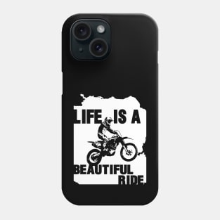 Embracing Life's Journey - life is a beautiful ride Phone Case