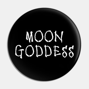 Wiccan Occult Moon Goddess Pin
