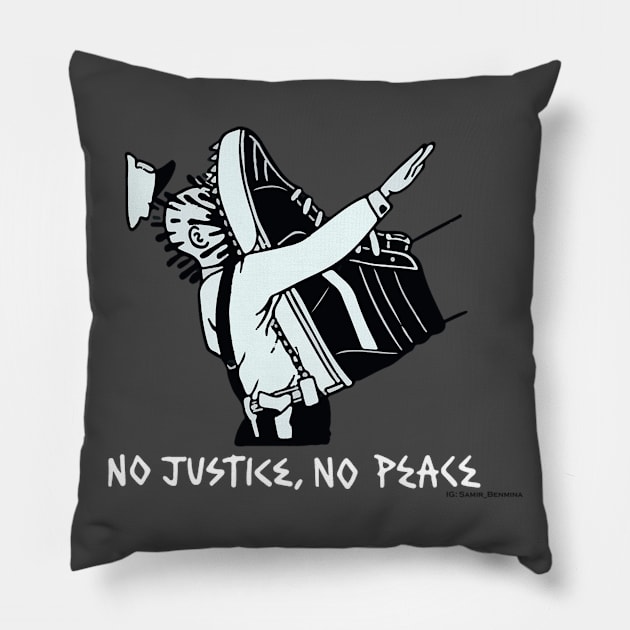 black lives matter, i cant breathe shirt, george floyd, i can't breathe, justice for floyd, civil rights,justice for george, black history Pillow by QUENSLEY SHOP