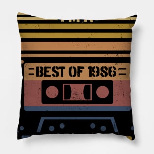 Cassette Tape Vintage I'm Not Old Im A Classic 1986 Birthday Pillow