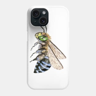 Australian Blue-banded Bee Phone Case