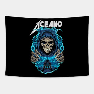 OCEANO MERCH VTG Tapestry