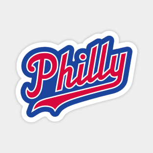 Philly Script - Blue Magnet