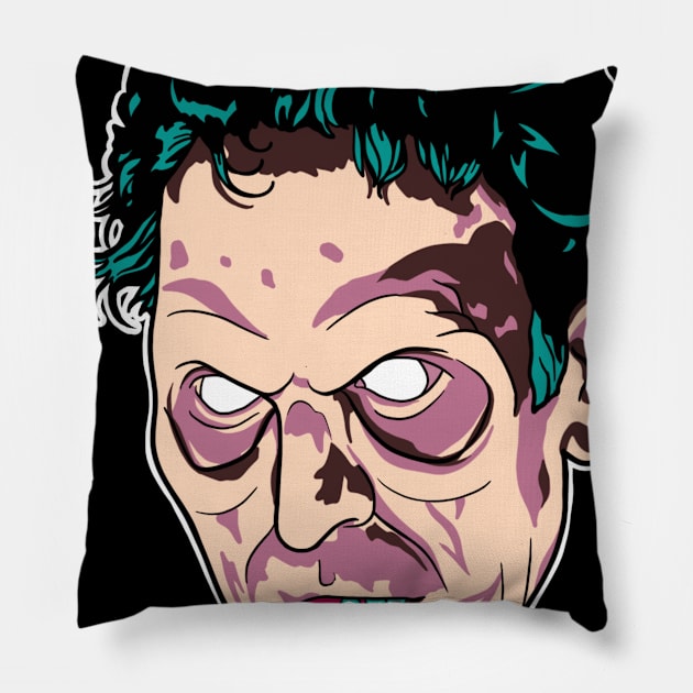 EVIL DEAD II Pillow by JIMDOWNTATTOOS