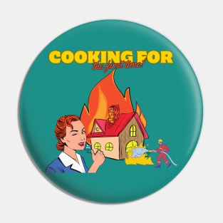 cooking for the first time Pin