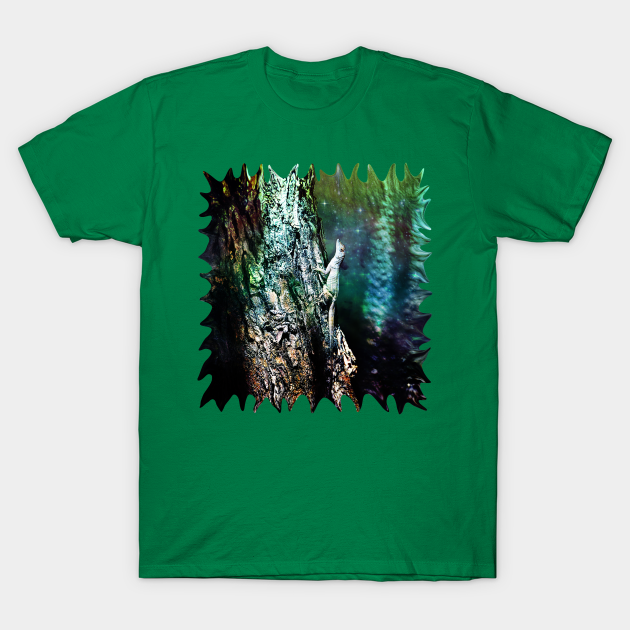 Space Lizard of the Neptunian Galaxy - Digitalart - T-Shirt