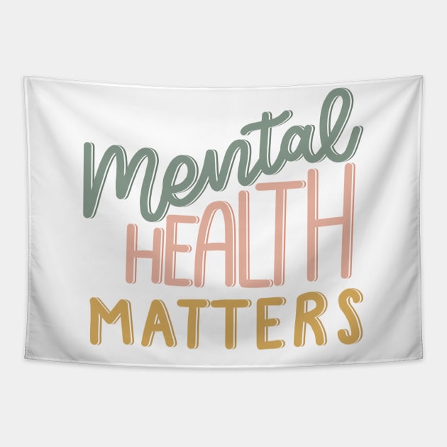 Mental Health Matters Tapestry by lolalistic