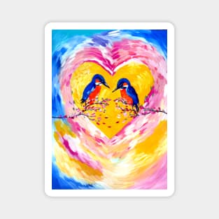 Colorful Love Magnet