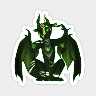 Earth Elemental Dragon (cute edition) Magnet