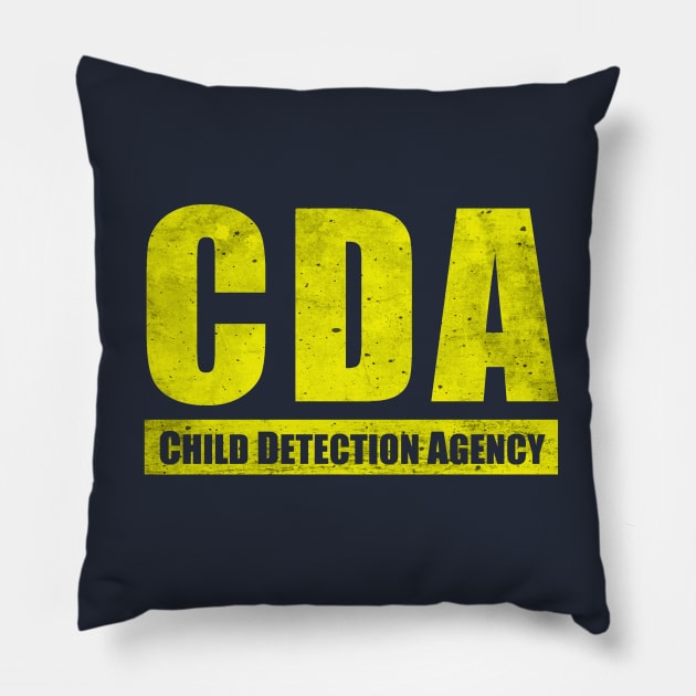 Child Detection Agency Pillow by DesignsByDrew