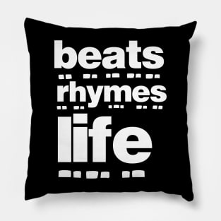 Beats Rhymes Life 21.0 Pillow