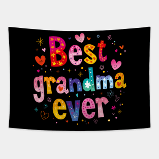 Best Grandma Ever Mothers Day Womens Plus Size Tapestry