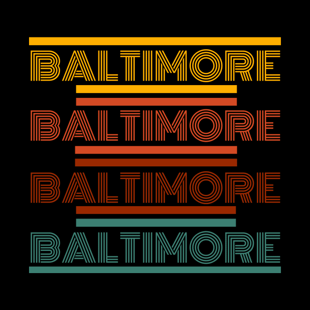 RETRO BALTIMORE DESIGN by The C.O.B. Store