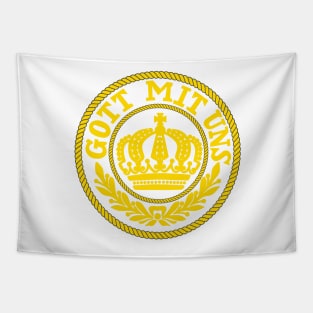 GOTT MIT UNS GOLD Tapestry