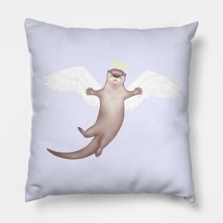 Angel Otter Pillow