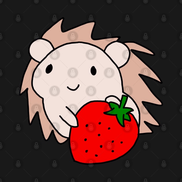 hedgehog strawberry by tailspalette