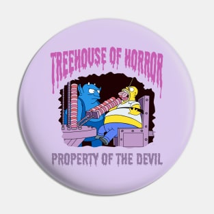 Treehouse of horror hell Pin
