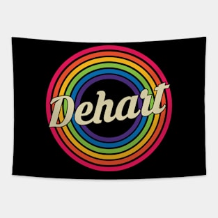 Dehart - Retro Rainbow Style Tapestry