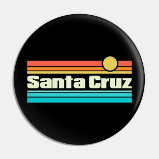 Santa Cruz Retro Sunset Pin