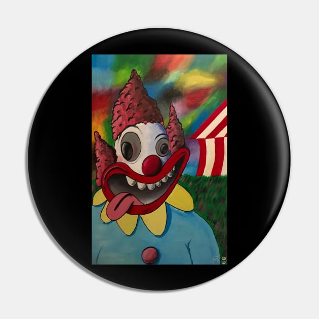 Weird Looking Clown Pin by ManolitoAguirre1990