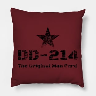 DD-214 - The Original Man Card Pillow