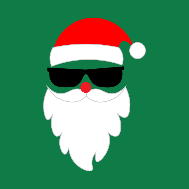 Minimalist Santa Claus, Funny Christmas Day, Christmas Party Costume by SilverLake